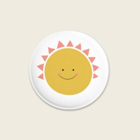 Ava&Yves - Button “Sonne”