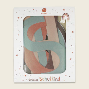 Ava&Yves - Girlande zur Einschulung mit Glitzereffekt (Under the Sea) – Schulkind