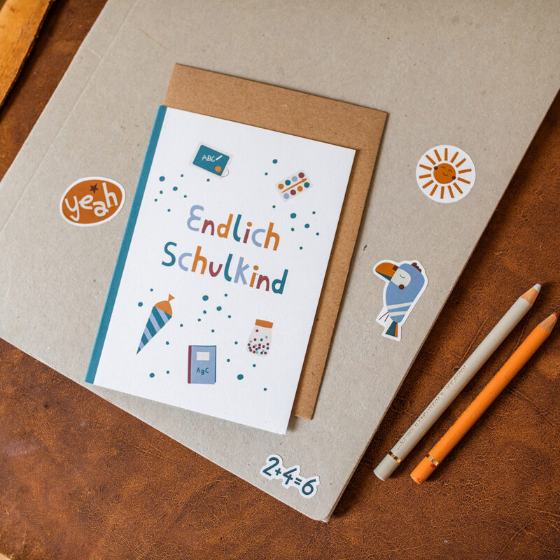 Aufkleber-Set "Schulkind" – Adventure – Bild 2