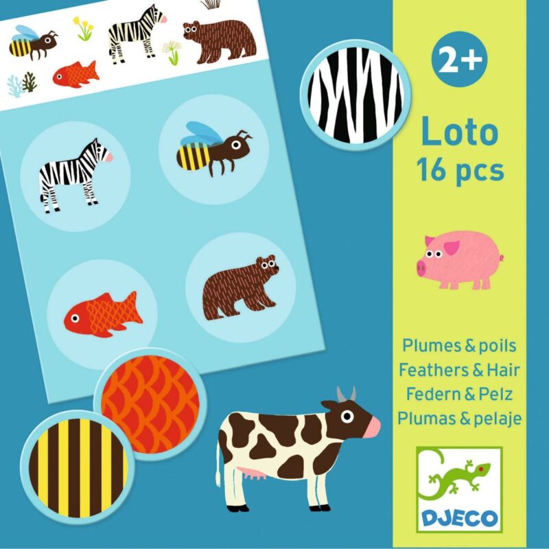 Lernspiel "Bingo" – Federn & Pelz – Bild 5