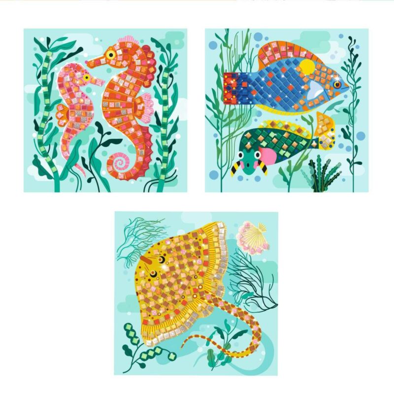 Kreativ-Set "Mosaik" – Karibik – Bild 4