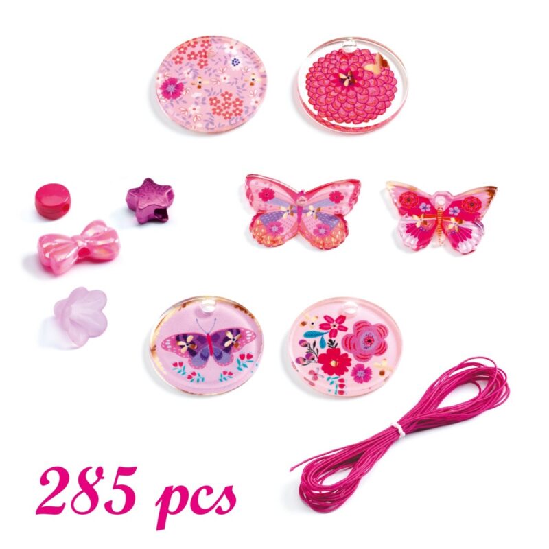 Kreativ-Set "Perlen & Schmuck" – Schmetterlinge – Bild 2