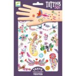 Djeco - Tattoos Paradiesvögel
