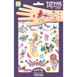 Djeco - Tattoos Paradiesvögel
