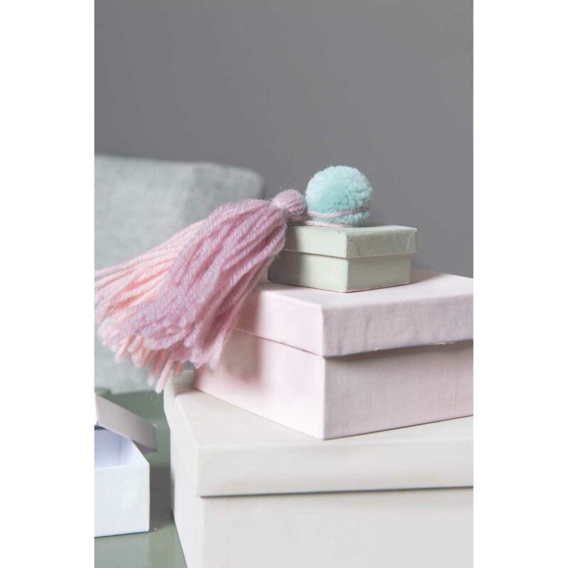 Garn Pompons "Made by Me" 24er Set – Jolly Pastell – Bild 3