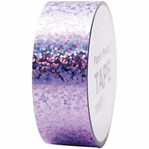 rico design - Paper Poetry Holographic Tape Punkte flieder 19mm 10m