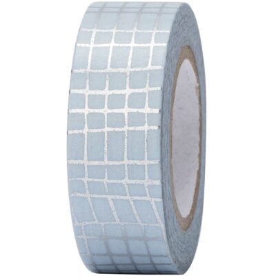 rico design - Paper Poetry Tape Gitter silber 15mm 10m Hot Foil