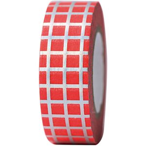 rico design - Paper Poetry Tape Grid irisierend Hot Foil 15mm 10m