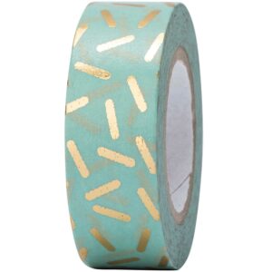 rico design - Paper Poetry Tape Stracciatella gold 15mm 10m Hot Foil