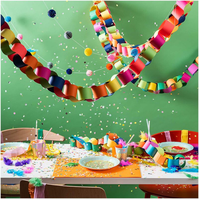  Konfetti "Let's Party" – Neon Mix  – Bild 3