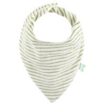 Trixie Baby - Bandana Bib (Stipes Olive) Trixie Baby - Bandana Bib (Stipes Olive)