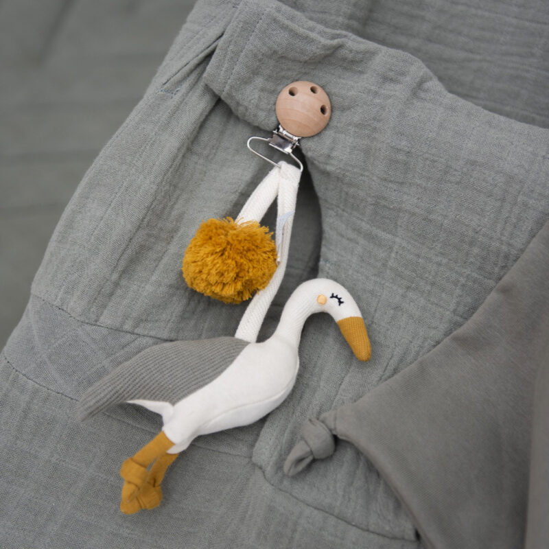 Babyspielzeug aus Bio-Baumwollstrick - Heron – Bild 2