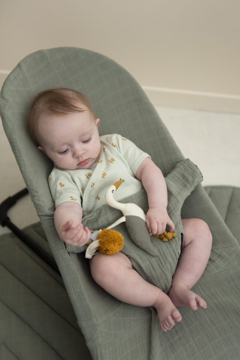 Babyspielzeug aus Bio-Baumwollstrick - Heron – Bild 3