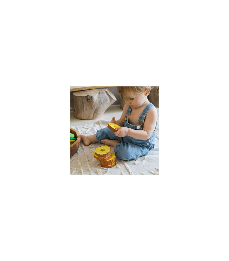 Baby-Spielzeug aus Naturkautschuk "Ananas the Pineapple" – Bild 6