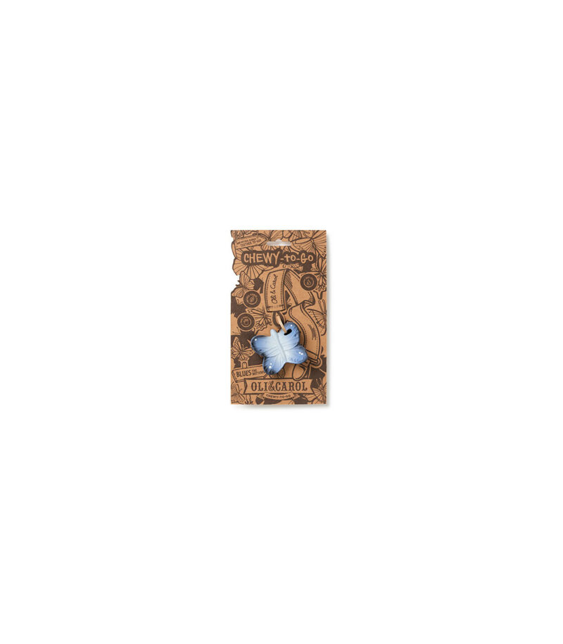 Baby-Spielzeug aus Naturkautschuk "Blues The Butterfly" – Bild 4