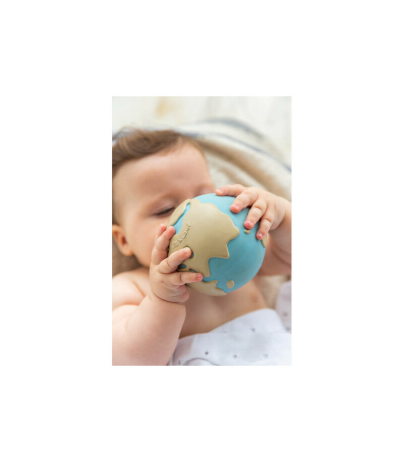 Baby-Spielzeug aus Naturkautschuk "Earthy The World Ball" – Bild 6