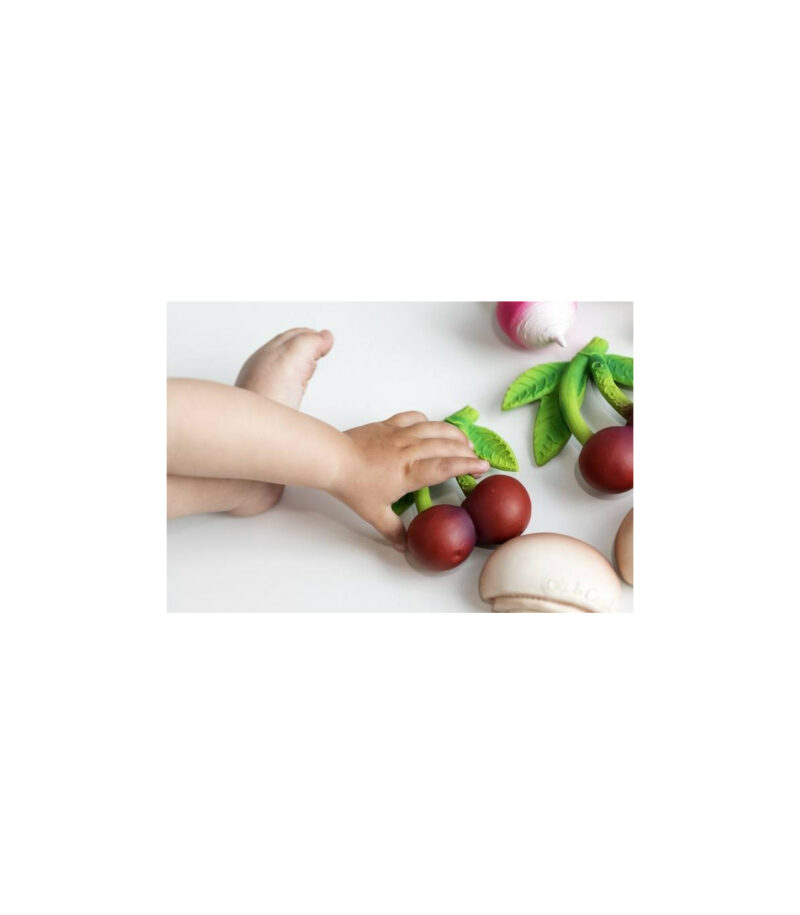 Baby-Spielzeug aus Naturkautschuk "Mery The Cherry" – Bild 4