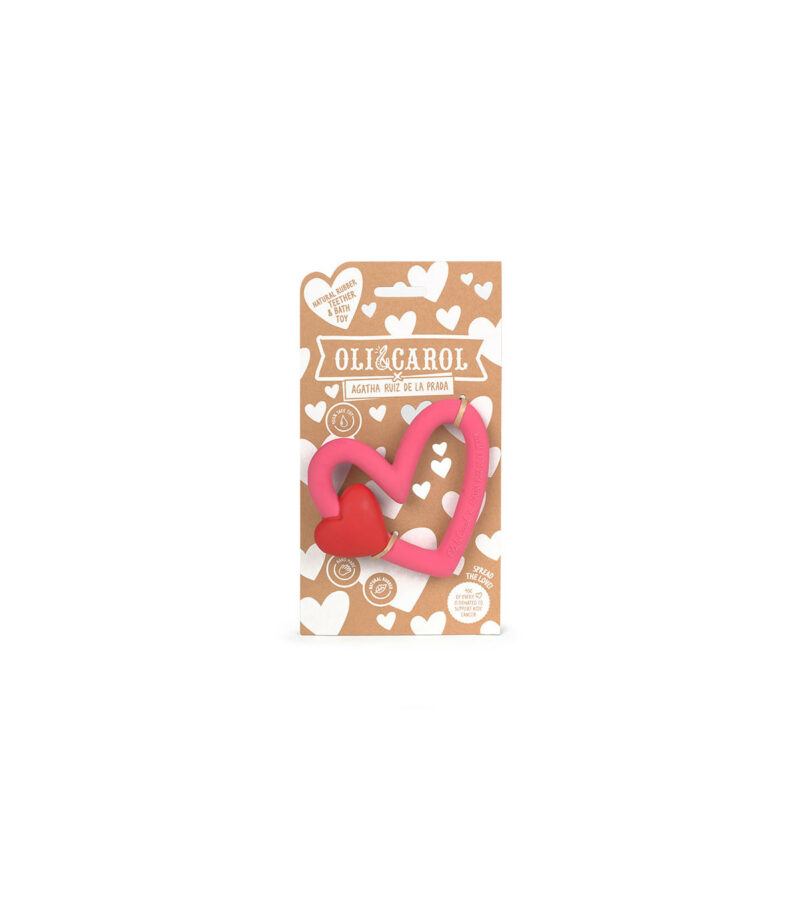 Baby-Spielzeug aus Naturkautschuk "Heart X ARP" – Bild 2