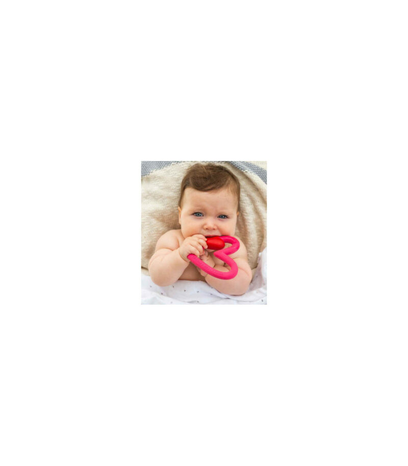 Baby-Spielzeug aus Naturkautschuk "Heart X ARP" – Bild 3