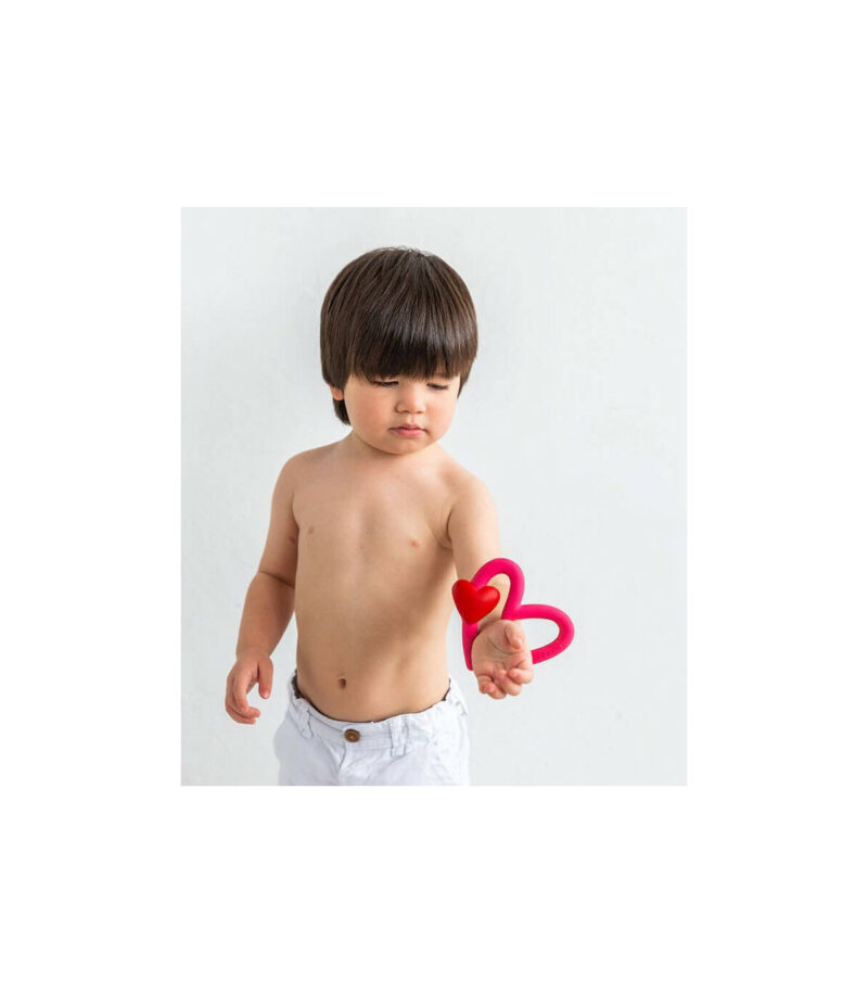 Baby-Spielzeug aus Naturkautschuk "Heart X ARP" – Bild 4
