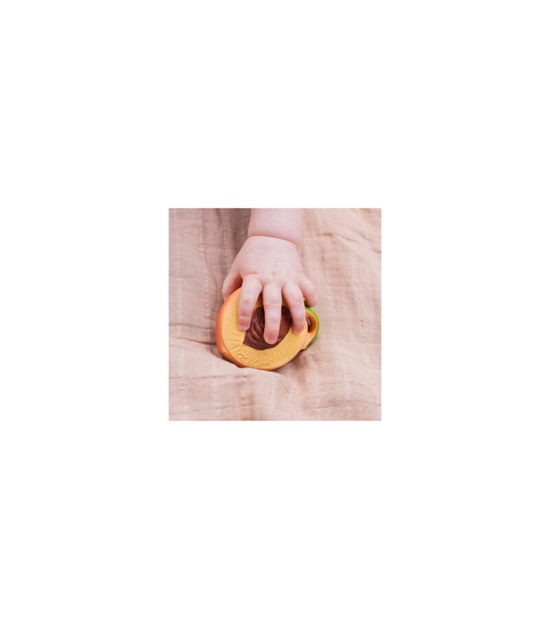 Baby-Spielzeug aus Naturkautschuk "Palm Peach" – Bild 6