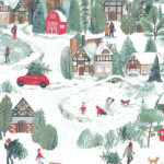 Art Gallery Fabrics - Wintertale - Winter Village