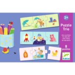 Djeco - Lernspiel Puzzle trio Alltag