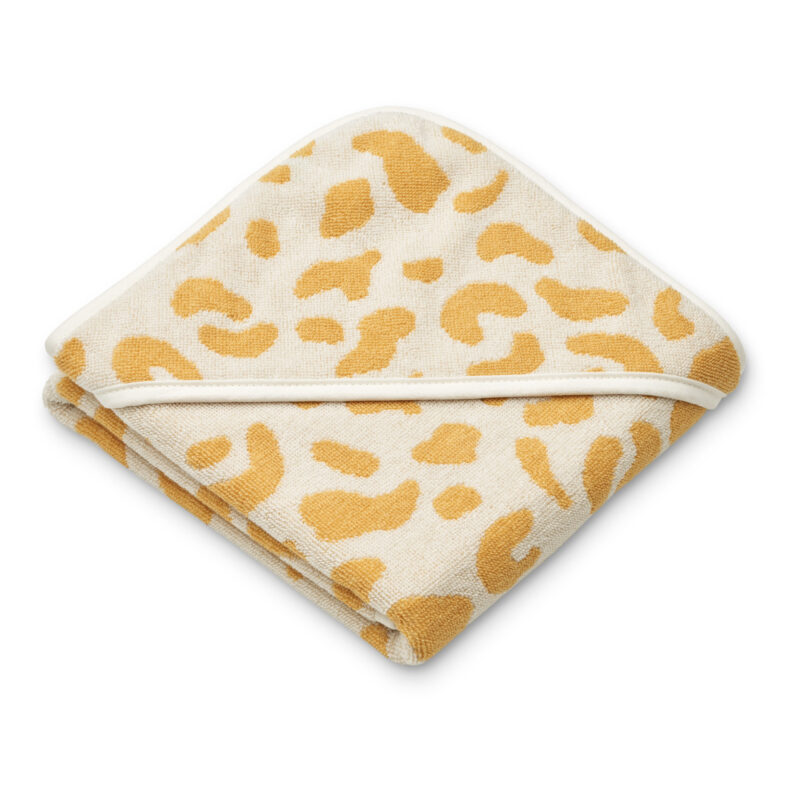 Kapuzenhandtuch "Alba Yarn Dyed  Hooded Baby Towel" – Leo/Jojoba – Bild 2