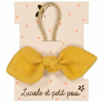 Luciole et Petit Pois - Bunny elastic - Honey corduroy Luciole et Petit Pois - Bunny elastic - Honey corduroy
