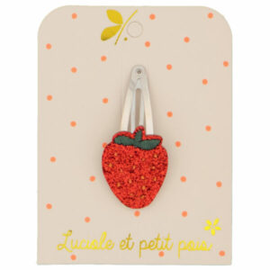 Luciole et Petit Pois - Tagada strawberry hair clip