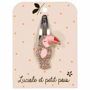 Luciole et Petit Pois - Toucan hair clip