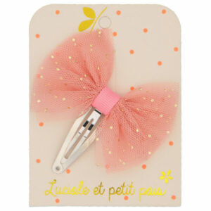 Luciole et Petit Pois - Tutu hair clip - Peach
