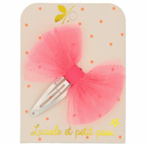 Luciole et Petit Pois - Tutu hair clip - Pink neon