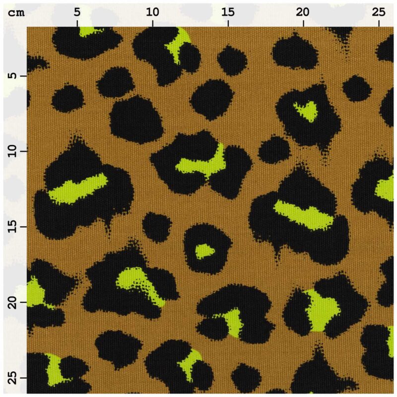 Canvas "Acid Leo" – Karamell – Bild 2