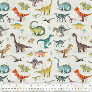Windham Fabrics - AGE OF THE DINOSAURS -A Moment in time Linen