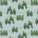 Cotton&Steel Fabrics - It was The Night Before Catmas - Baby Cotton&Steel Fabrics - It was The Night Before Catmas - Baby