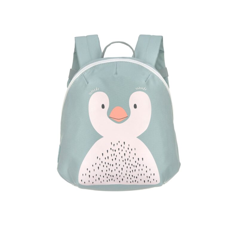 Lässig - Kindergartenrucksack Tiny - Pinguin Hellblau