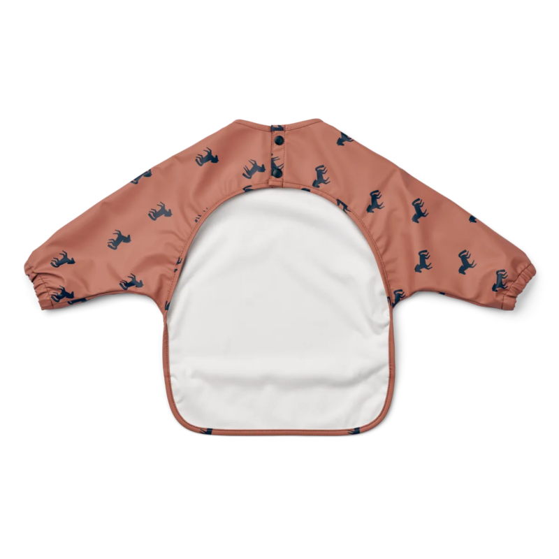 Ärmellätzchen "Merle Cape Bib" - Horses / Dark Rosetta – Bild 2
