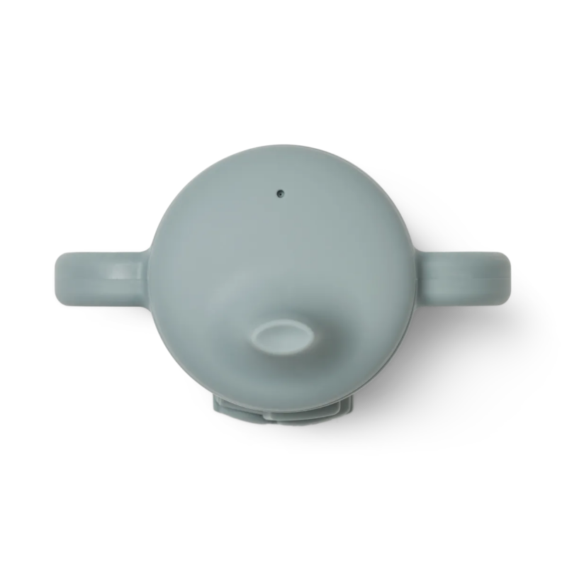 Henkelbecher mit Schnabelaufsatz "Amelio Sippy Cup" - Blue Fog – Bild 3