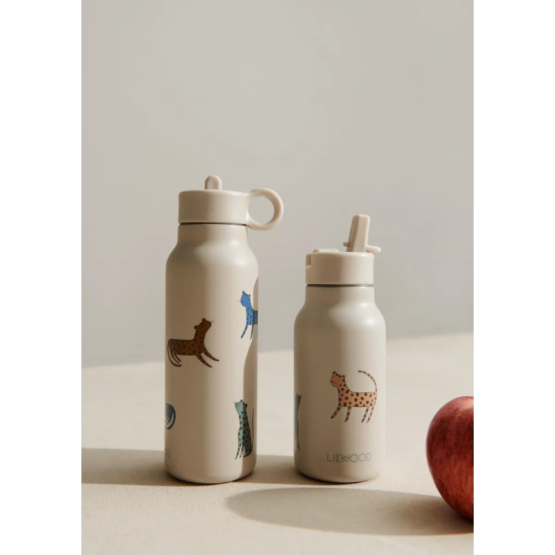 Thermosflasche "Falk Water Bottle" 250 ml - Leopard / Multi Mix – Bild 2