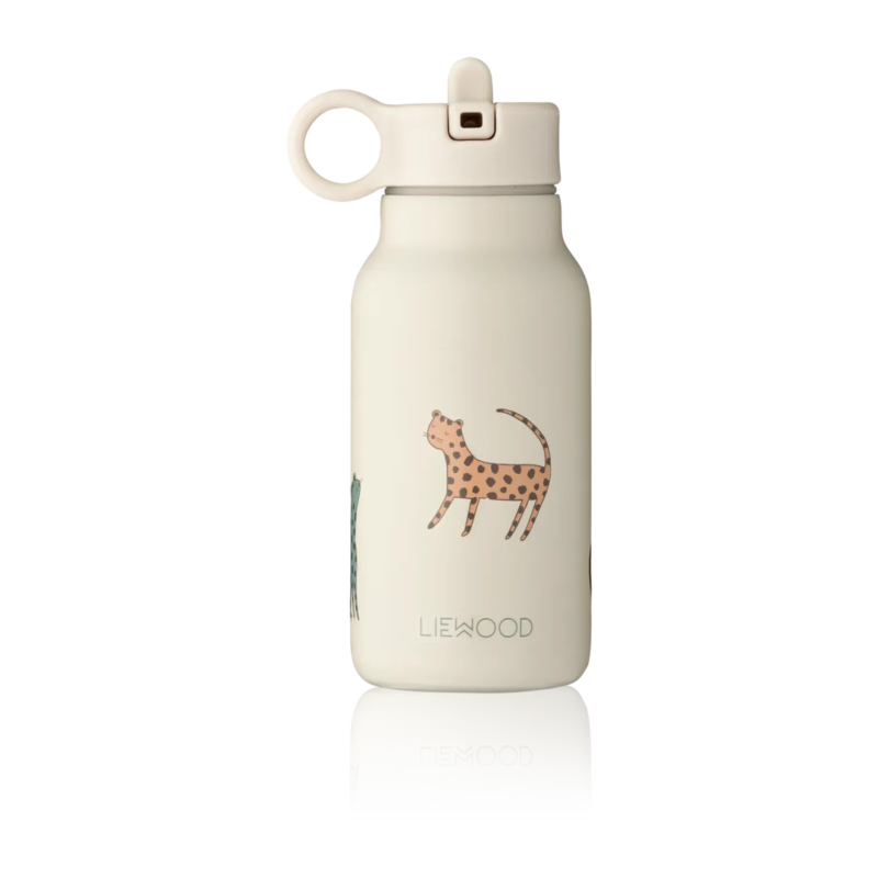 Liewood - Falk Water Bottle 250 m (Leopard multi mix)