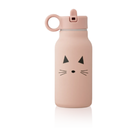 Liewood - Falk water bottle 250 ml (cat rose)