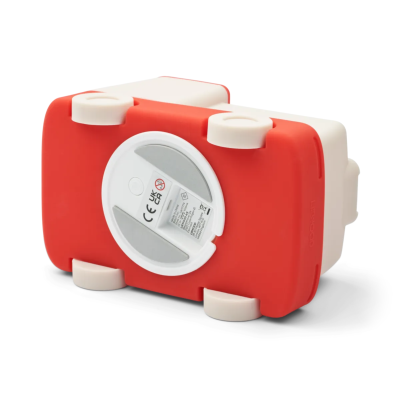 LED-Nachtlicht aus Silikon "Winston Night Light" - Feuerwehr / Aurora Red Mix – Bild 2