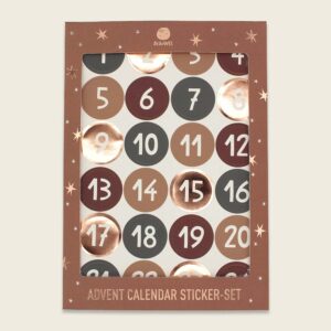 ava&yves - Adventskalender-Zahlensticker