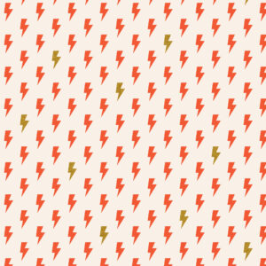 Cotton&Steel Fabrics - East Coast - Hot Strike - Flame Metallic