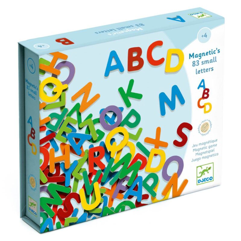 Magnetspiel "Mix-and-Match" aus Holz - Small Letters – Bild 2