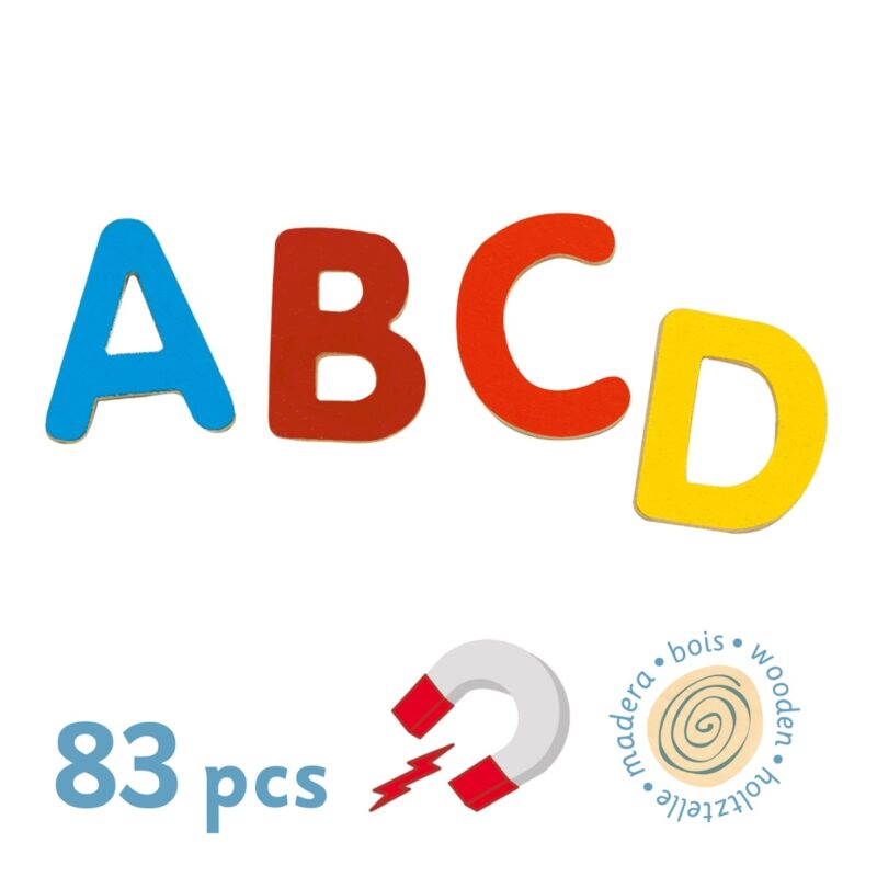 Magnetspiel "Mix-and-Match" aus Holz - Small Letters – Bild 5