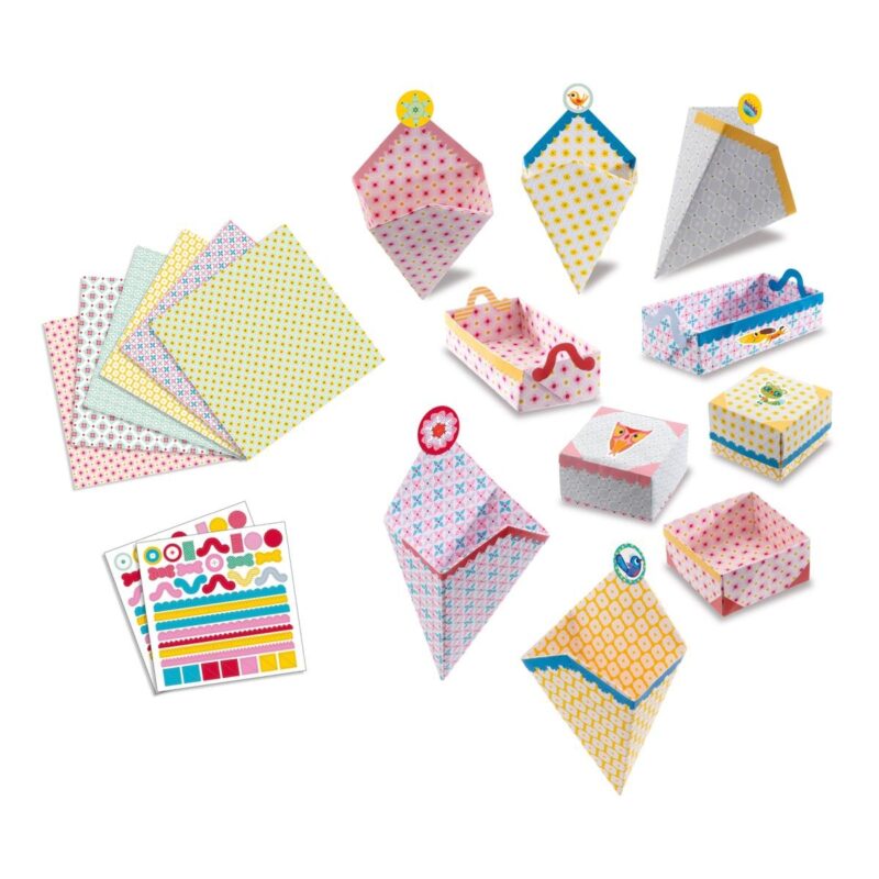Origami Bastel-Set "Kleine Geschenkboxen" – Bild 2