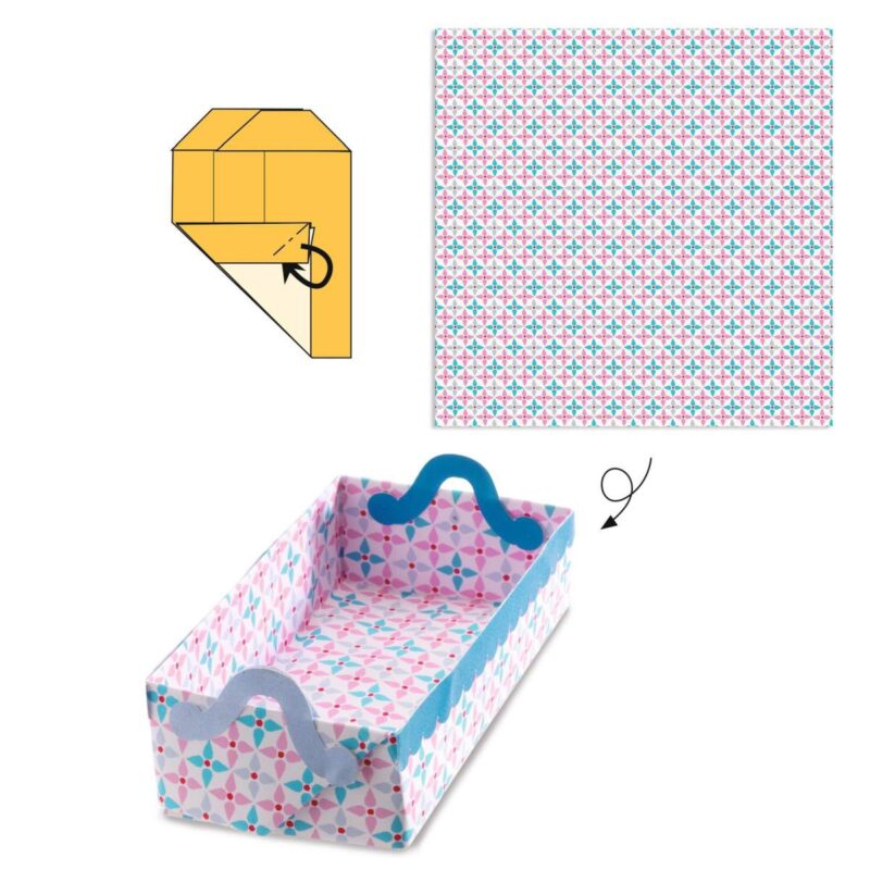 Origami Bastel-Set "Kleine Geschenkboxen" – Bild 4