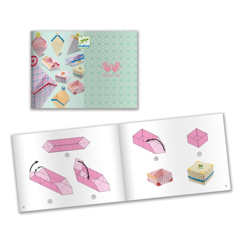 Origami Bastel-Set "Kleine Geschenkboxen" – Bild 5